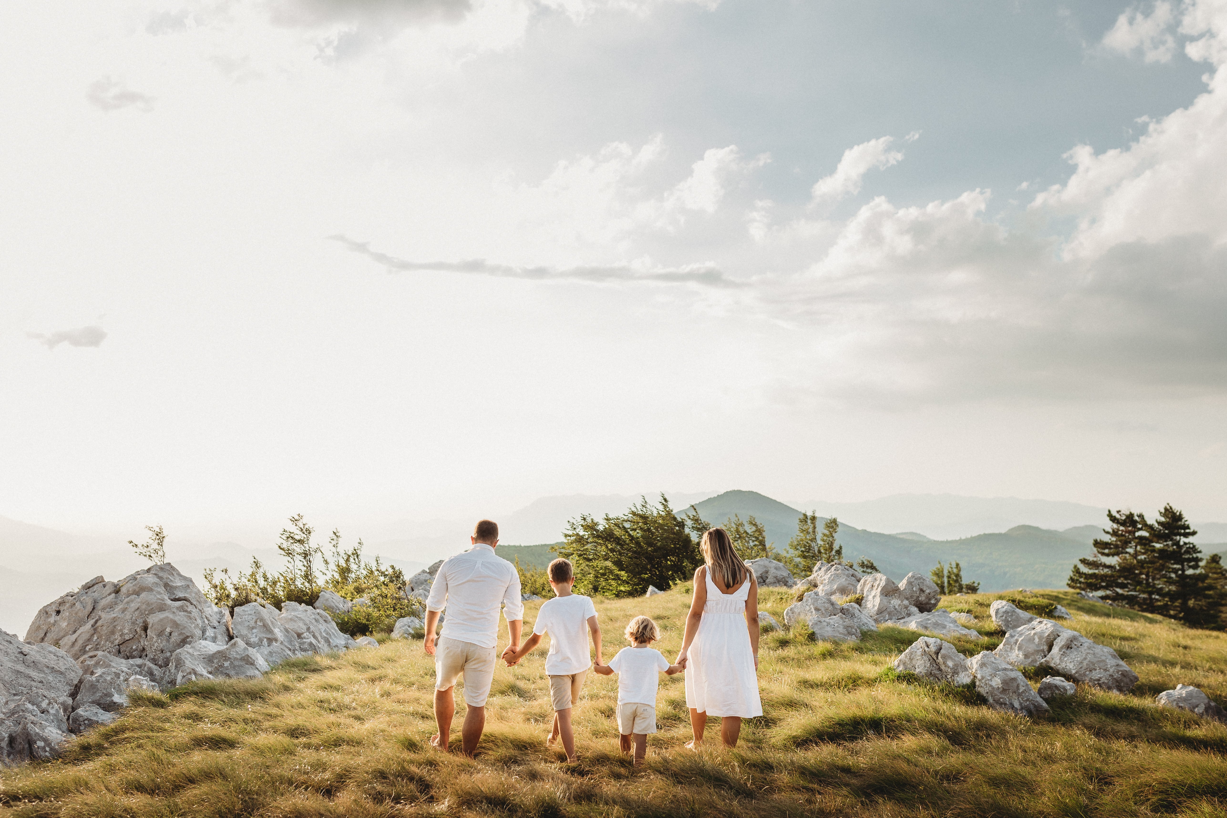 Family photography in the studio
