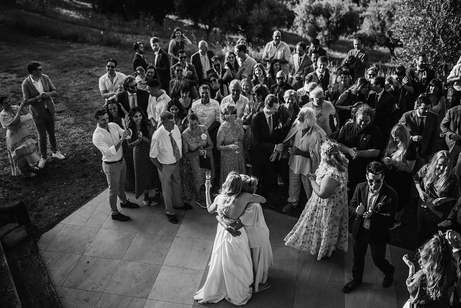 Wedding moment captured in documentary style